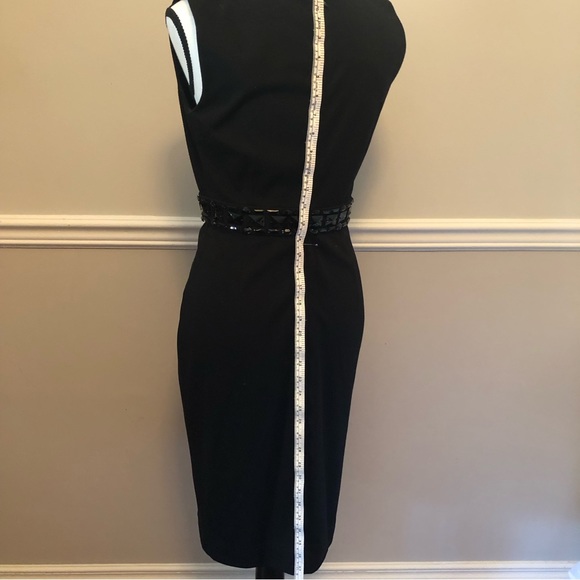 Calvin Klein Black Knit Cocktail Dress - Picture 9 of 9